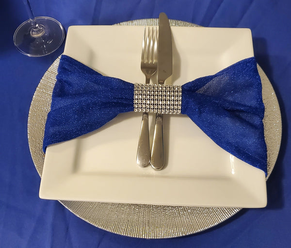 Rhinestone Napkin Holder Set of 12