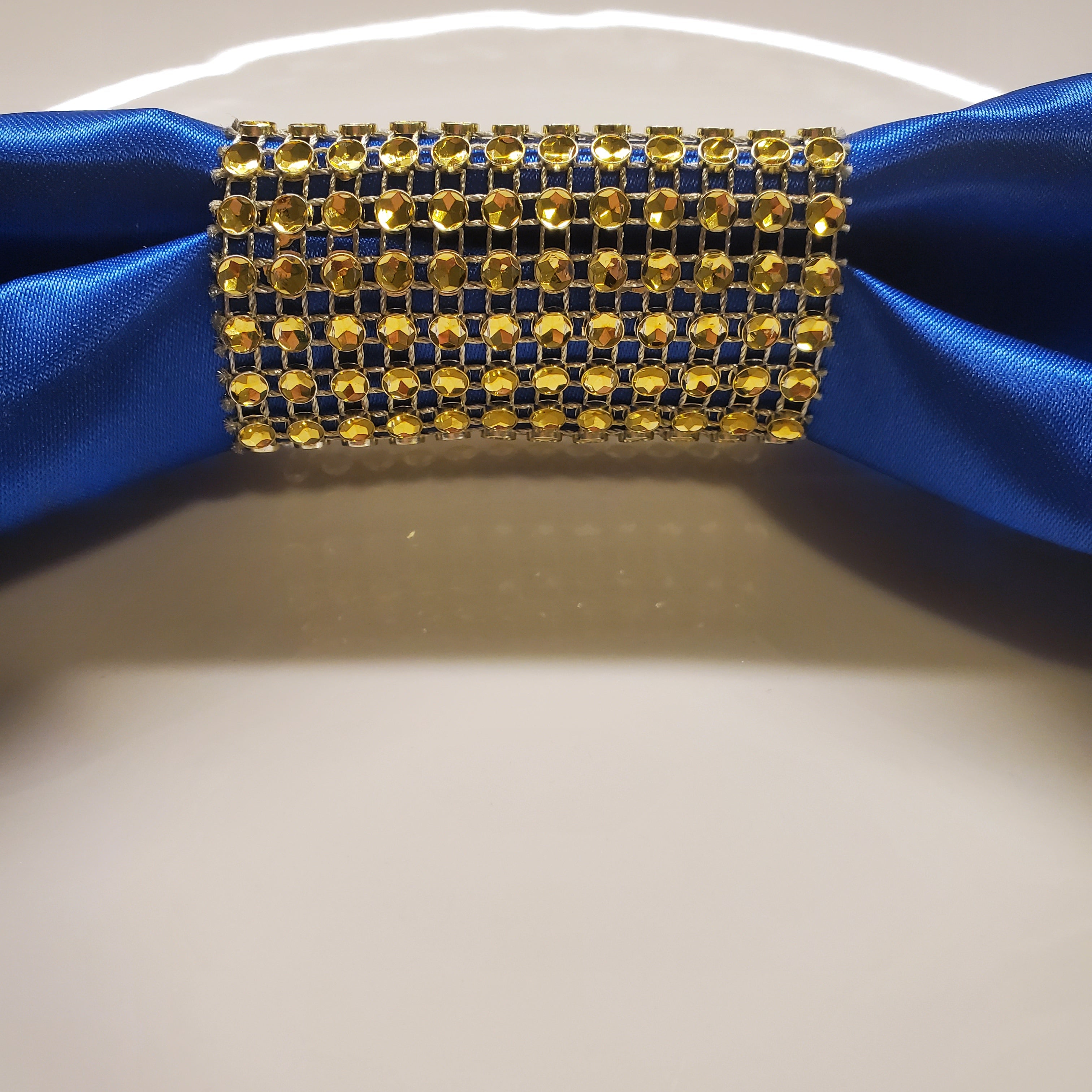 Rhinestone Napkin Holder Set of 12
