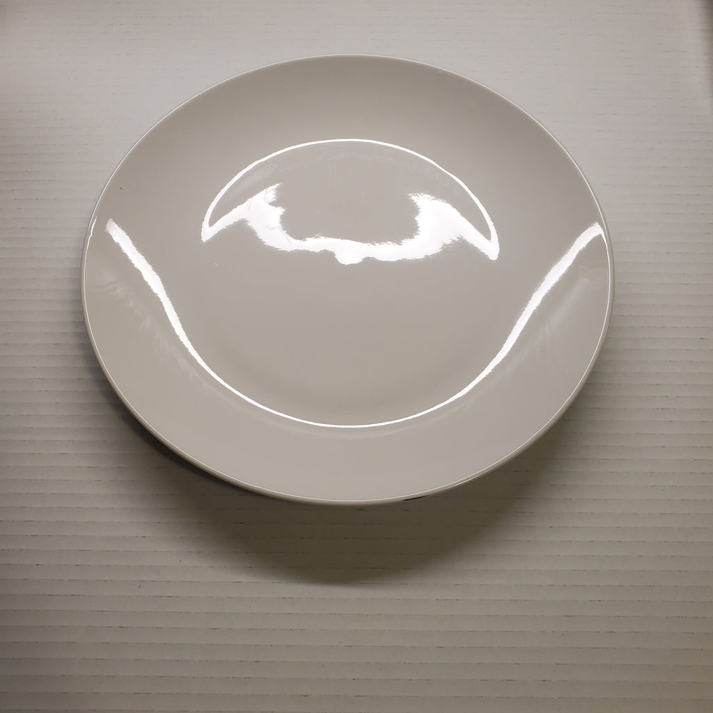 White Porcelain Dinner Plate