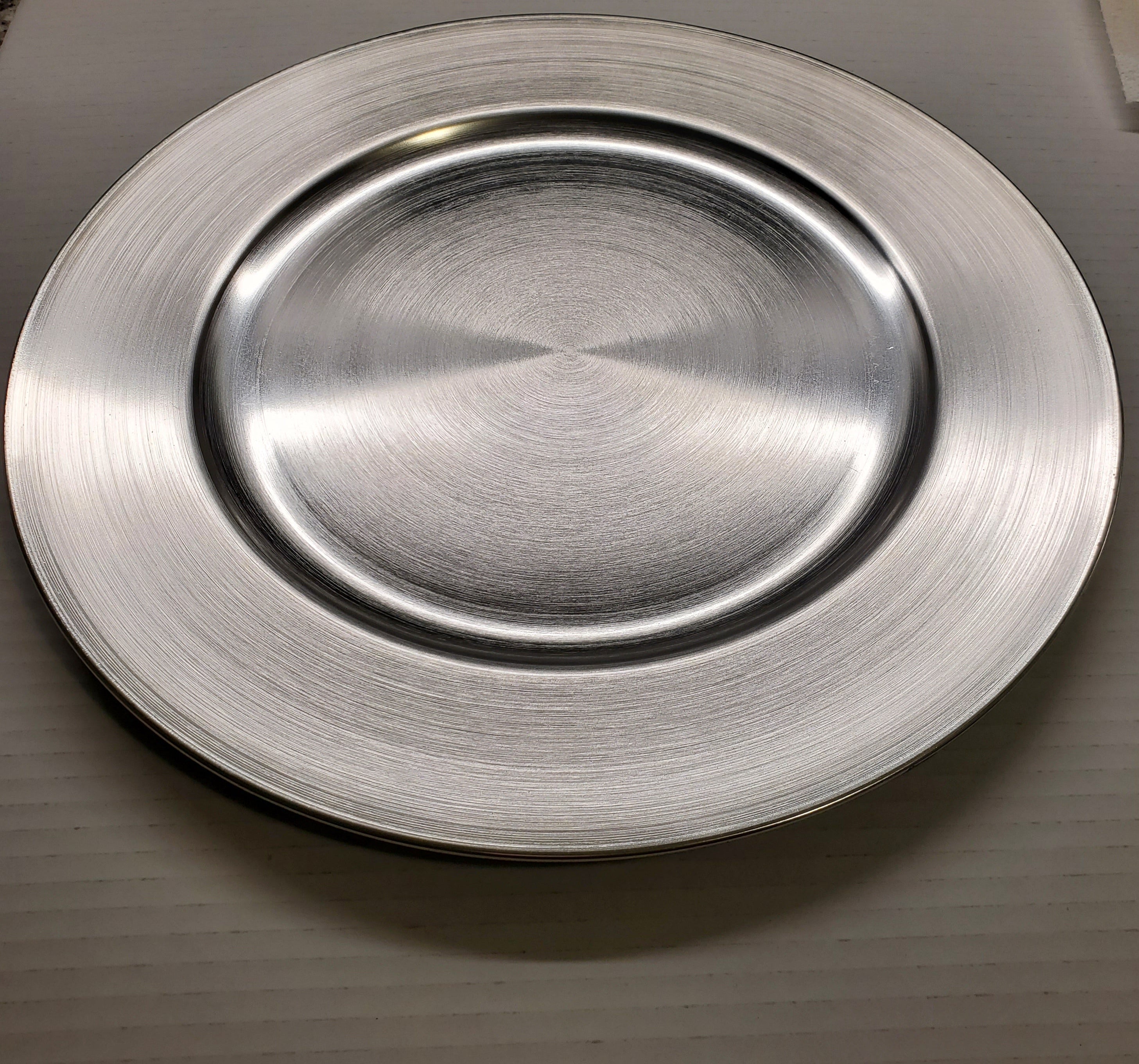 Silver Charger Plate