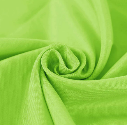 apple green Event table linen polyester fabric