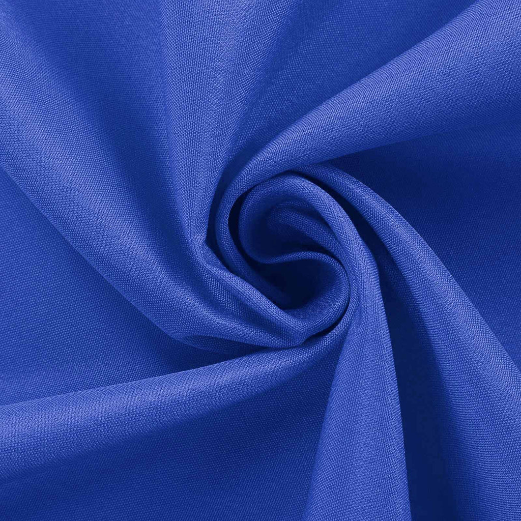 royal blue Event table linen polyester fabric