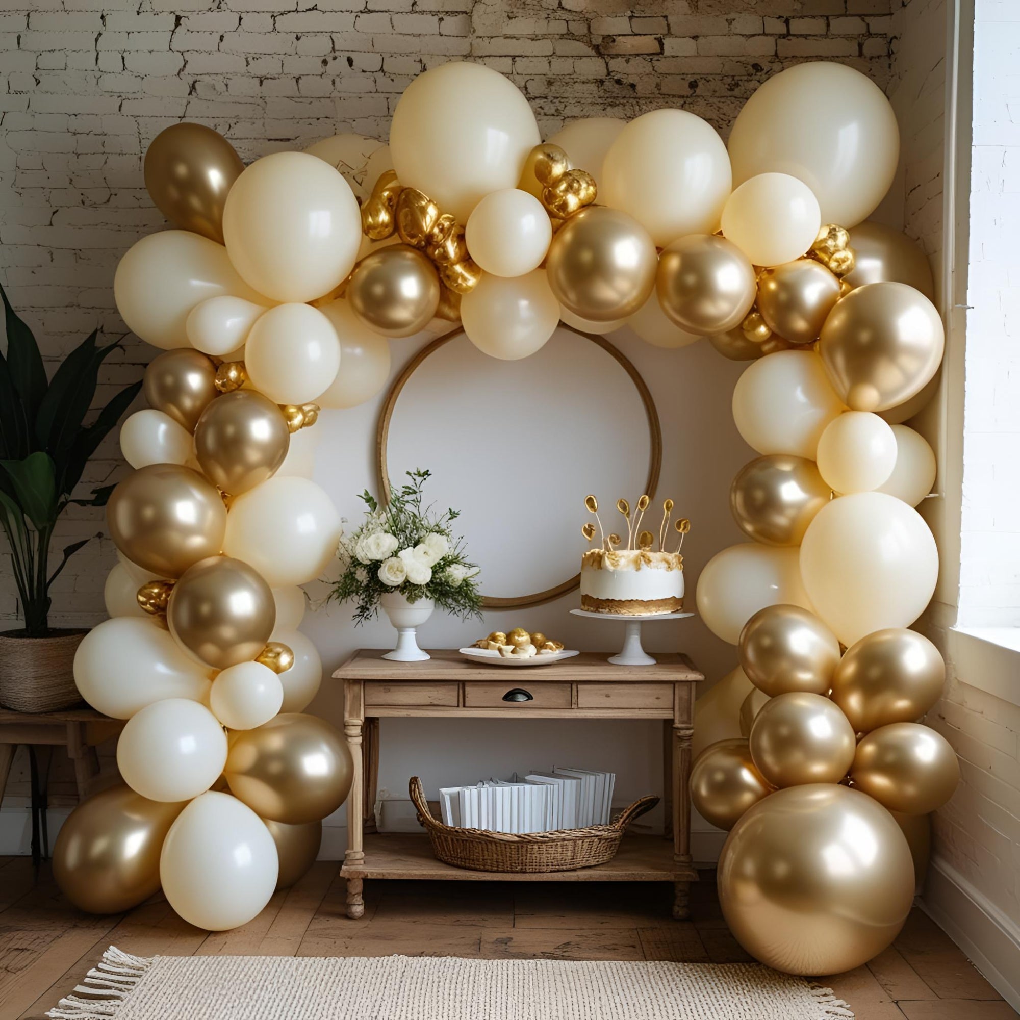 Custom Balloon Garland Kit – 230+ Latex Balloons (Custom Colors)