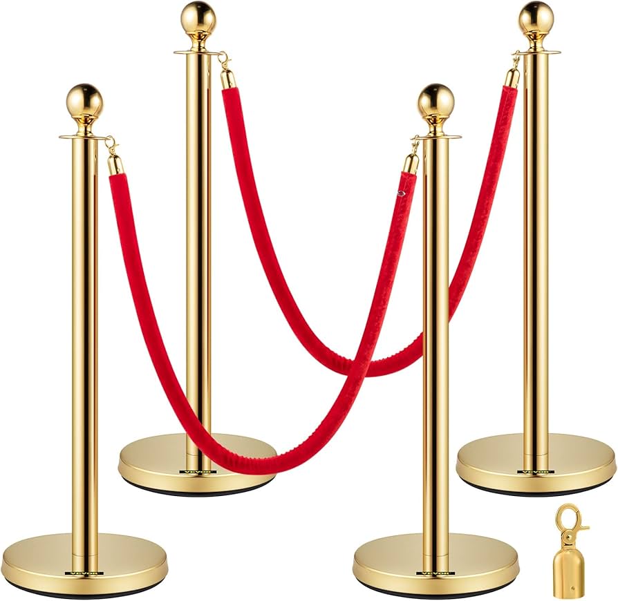 Stanchions with Rope | Rentals