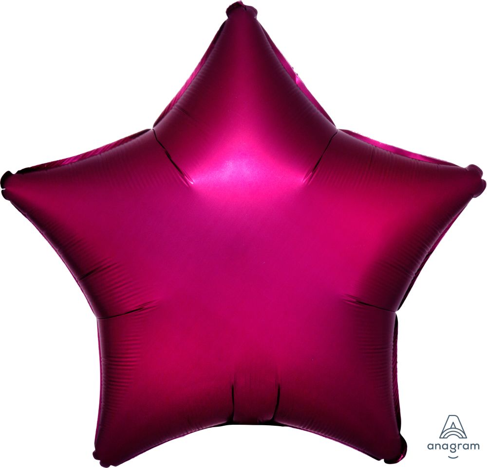 Star shaped foil balloon