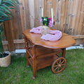 Vintage Wooden Tea Cart/Trolley Rental | GTA Event Décor