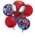 Spiderman Balloon Bouquet